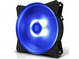 COOLER MASTER MASTERFAN MF120L BLUE LED SILENT COOLING Case FAN 3-Pin 1200RPM